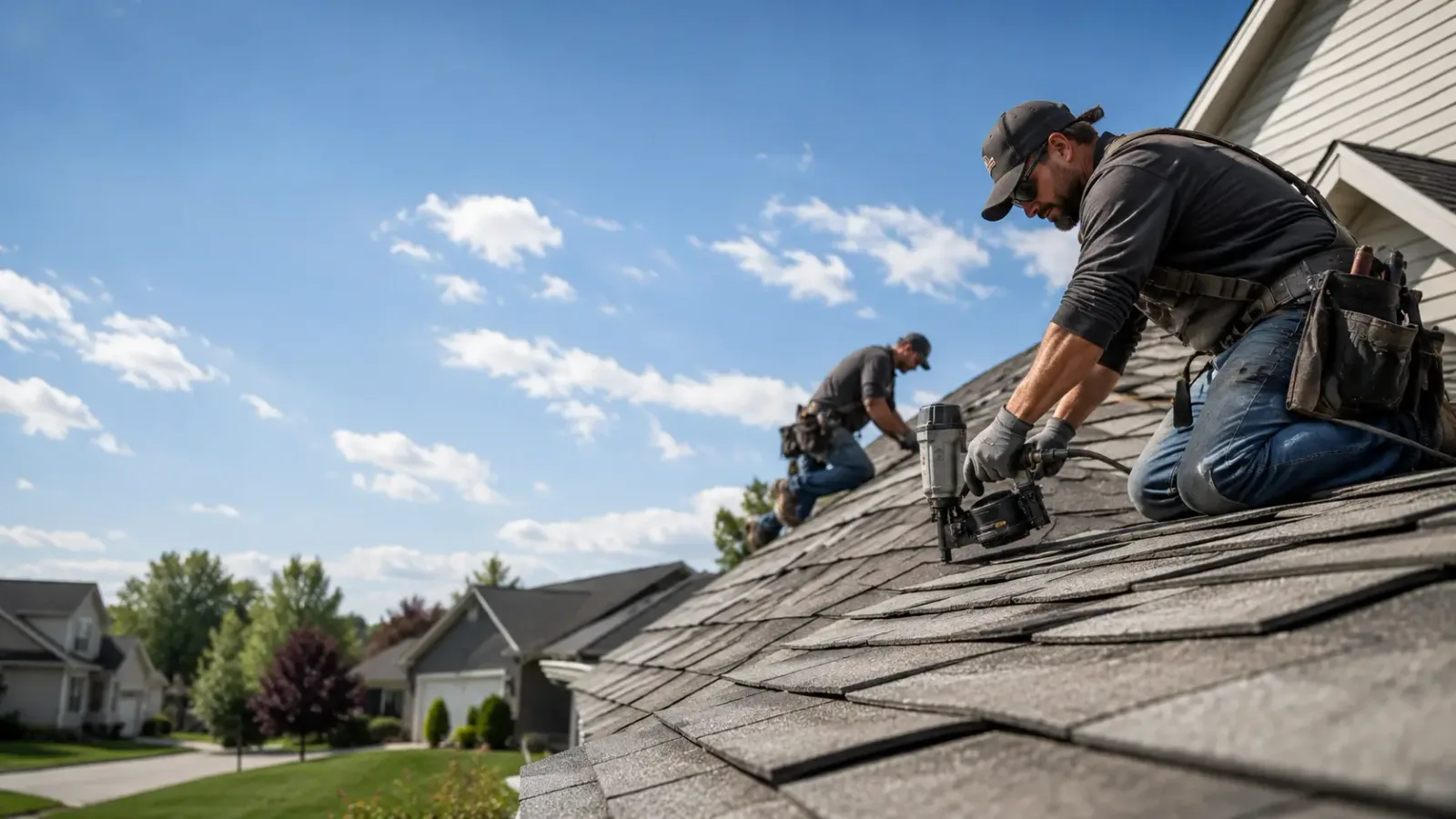 Storm Damage Roof Repair in Kincaid, KS near me